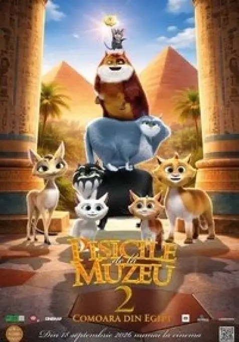 Pisicile de la muzeu 2: Comoara din Egipt